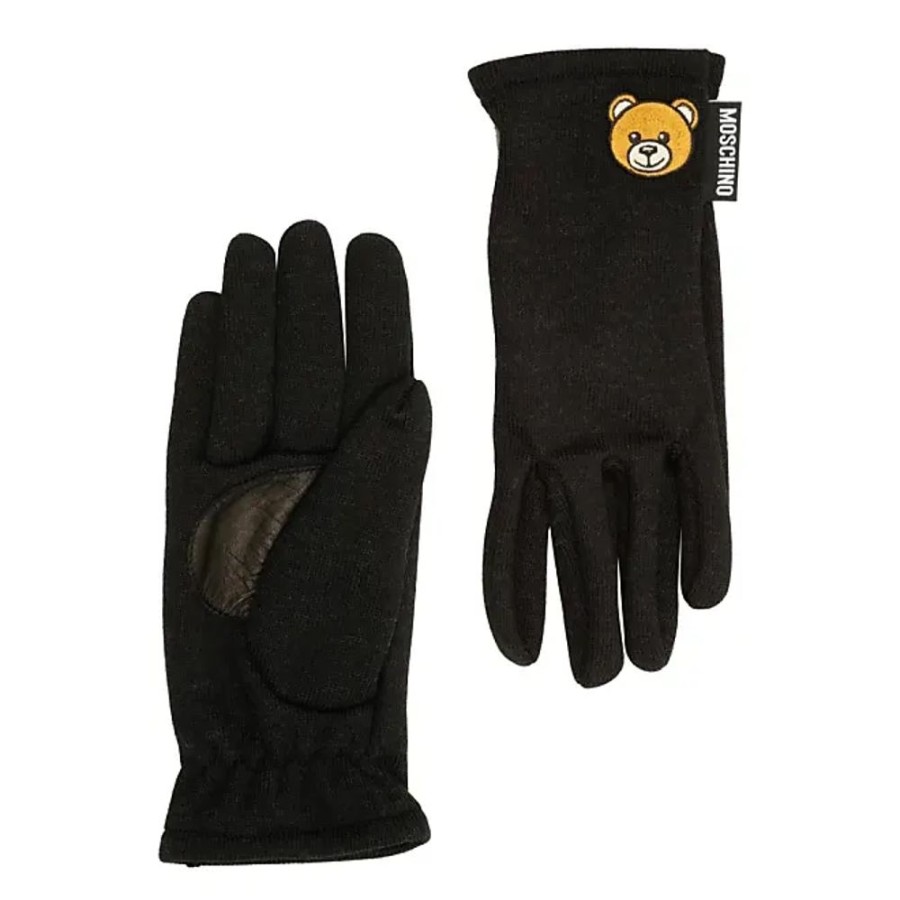 Frauen Moschino Handschuhe | Teddybar Handschuhe Moschino