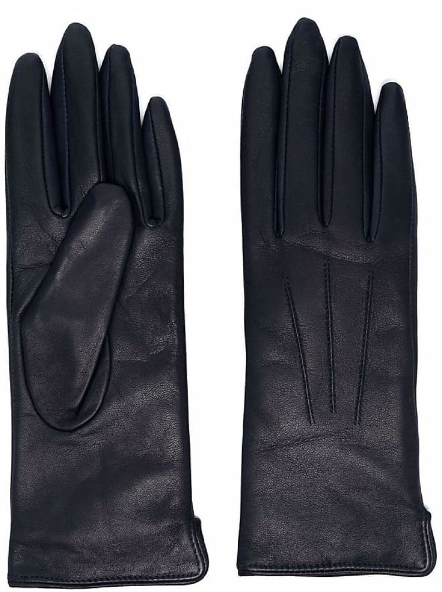 Frauen Aspinal of London Handschuhe | Handschuhe Aus Leder - Blau