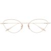 Frauen Dita Eyewear Brillen | Sincetta Cat-Eye-Sonnenbrille - Gold