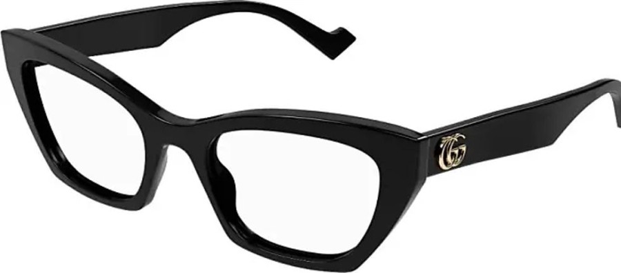 Frauen Gucci Brillen | Damen Cateye Brille Mit Schwarzem Acetatrahmen Gucci