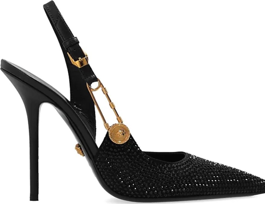 Frauen Versace Pumps | Embellished Pumps, Womens, Black