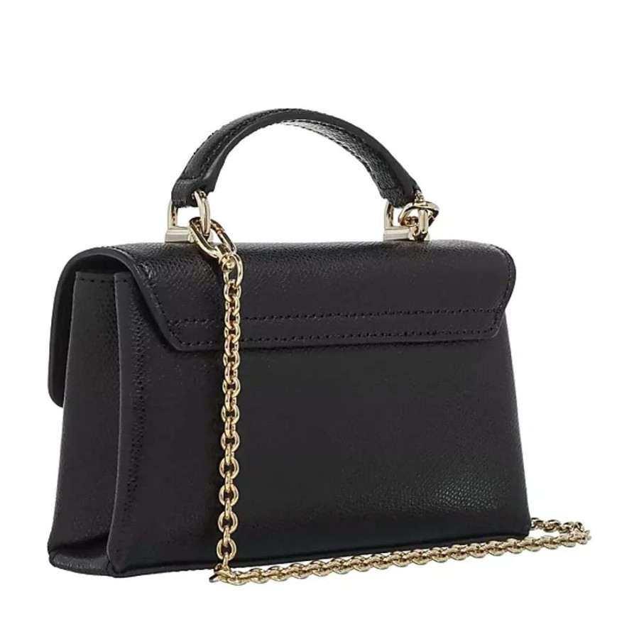 Frauen Furla Taschen | 1927 Mini Crossbody Top Handle Crossbody Bags Schwarz