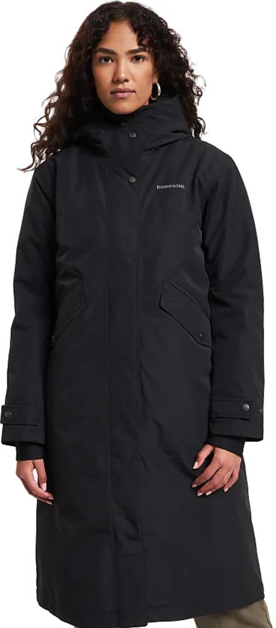 Frauen Didriksons 1913 Mantel | Mia Parka In Schwarz