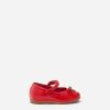 Frauen Dolce & Gabbana Ballerinas | Ballerina Mary Jane Aus Lackleder - Frau Rot Leder 19