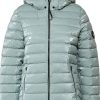 Frauen Street One Jacken | Steppjacke Street One Gr. 36, Grun (Polar Mint) Damen Jacken Kurze Mit Abnehmbarer Kapuze