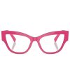 Frauen Dolce & Gabbana Eyewear Brillen | Brille Mit Cat-Eye-Gestell - Rosa