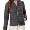 Frauen s.Oliver Jacken | Steppjacke S.Oliver Gr. 34, Schwarz Damen Jacken Steppjacken Mit Stehkragen