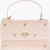 Frauen Moschino Taschen | Love Faux Leather Quilted Bag With All-Over Hearts Grose Unica