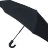 Frauen Impliva Regenschirme | Minimax Regenschirm, 100 Cm, Schwarz