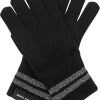 Frauen Canada Goose Handschuhe | Handschuhe Mit Reflektierenden Streifen Canada Goose