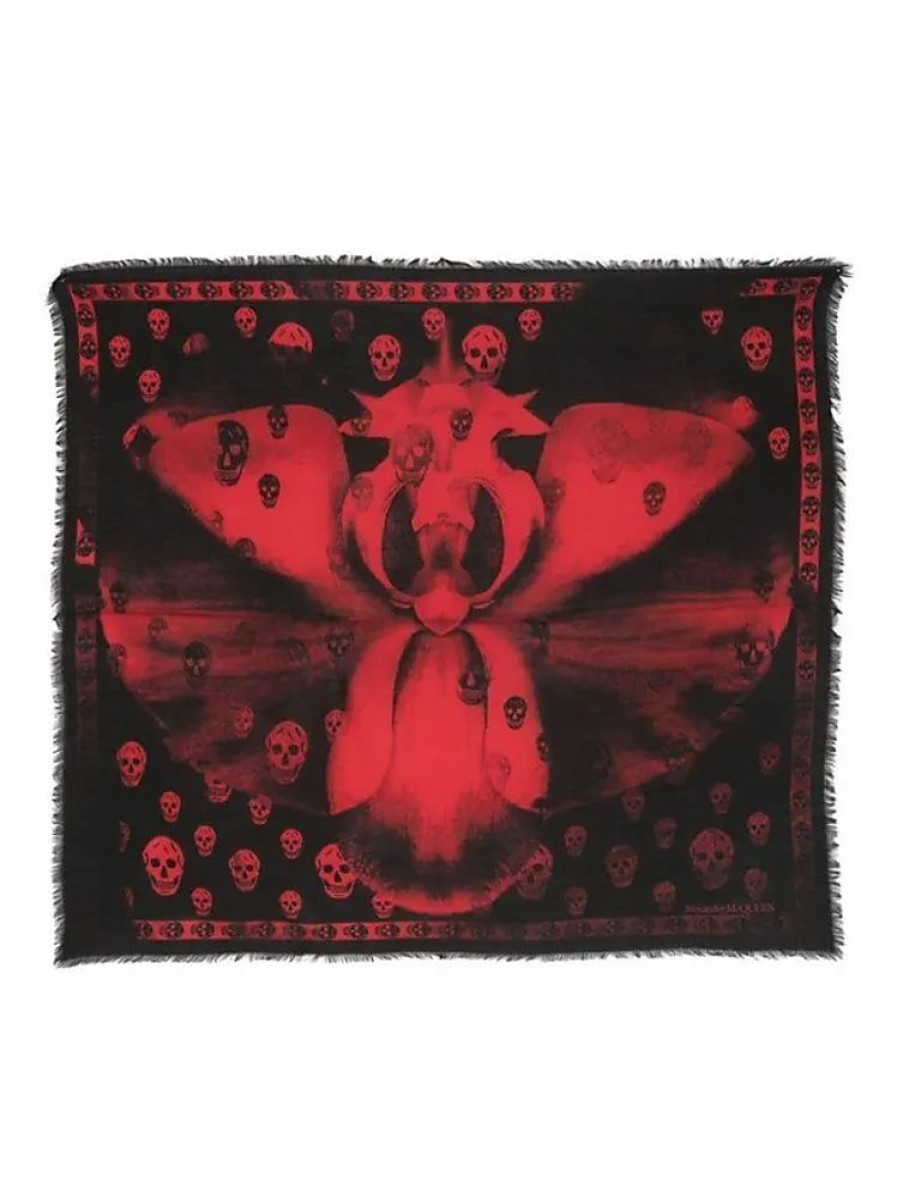 Frauen Alexander McQueen Schals | Orchid Classic Scarf