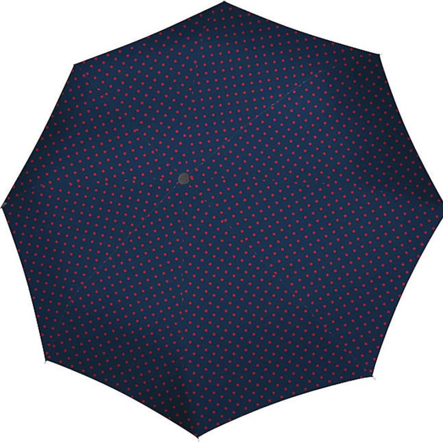 Frauen Reisenthel Regenschirme | Umbrella Pocket Classic Mixed Dots Red