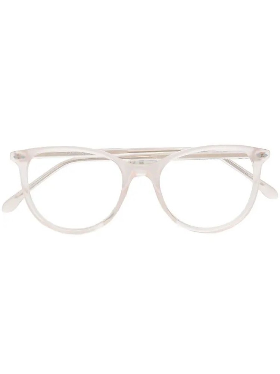 Frauen Isabel Marant Brillen | Brille Mit Rundem Gestell - Nude