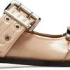 Frauen Ganni Ballerinas | Slingback-Ballerinas - Nude