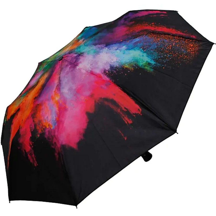 Frauen Happy Rain Regenschirme | Happy Rain Mini Ac Holy Explosion Automatik Regenschirm Umbrella Schirm 42285