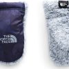 Frauen The North Face Handschuhe | The North Face Littles Suave Oso Mitt, Tnf Navy Bear Camo Print, Xs