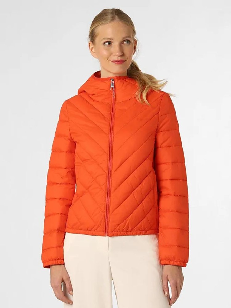 Frauen Boss Orange by Hugo Boss Jacken | Steppjacke Damen, Orange