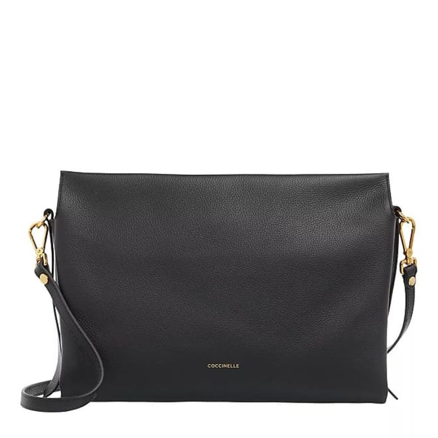 Frauen Coccinelle Taschen | Boheme Grana Double Tote Schwarz