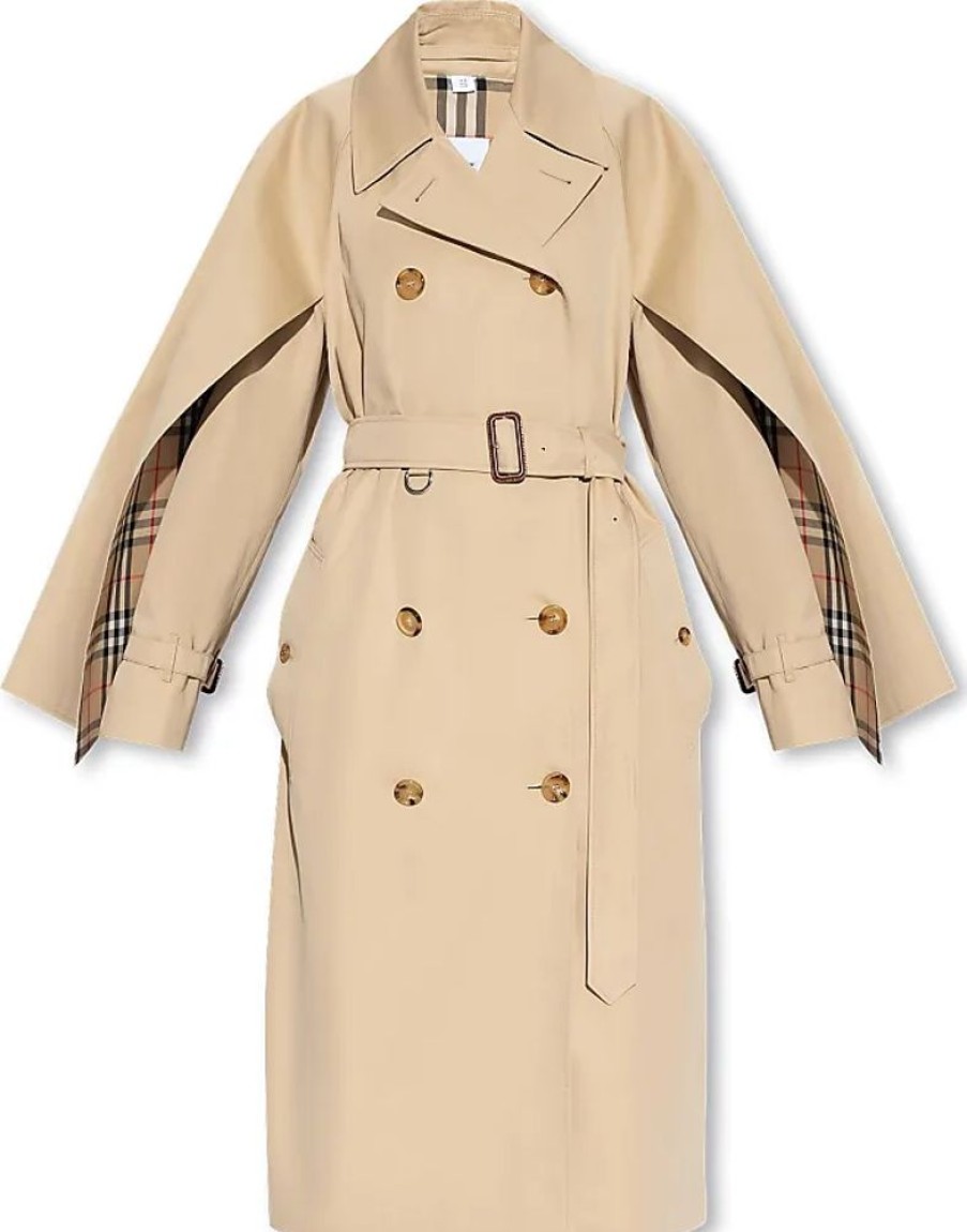 Frauen Burberry Mantel | Cotness Trench Coat, Womens, Beige