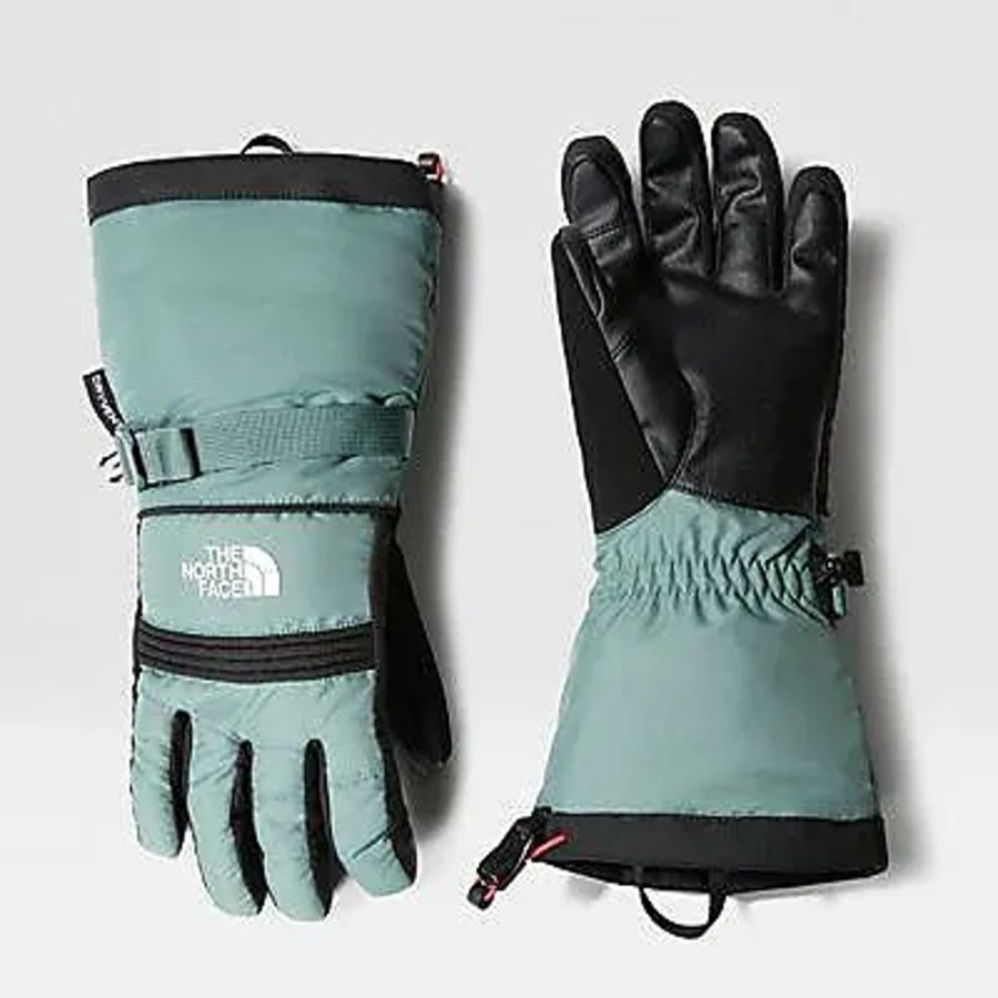 Frauen The North Face Handschuhe | The North Face Montana Skihandschuhe Fur Damen Dark Sage Grose Xl Damen