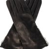 Frauen AllSaints Handschuhe | Leather Gloves, Womens, Black