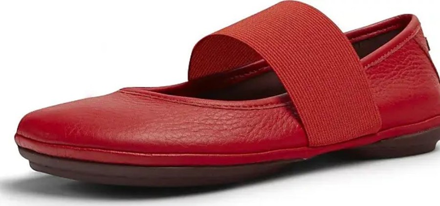 Frauen Camper Ballerinas | Ballerinas Damen Leder, Rot