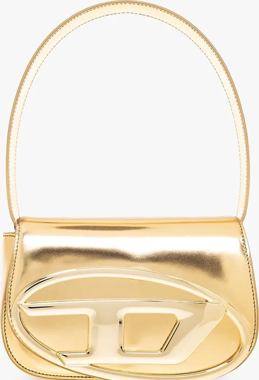 Frauen Diesel Taschen | 1Dr Shoulder Bag, Womens, Gold