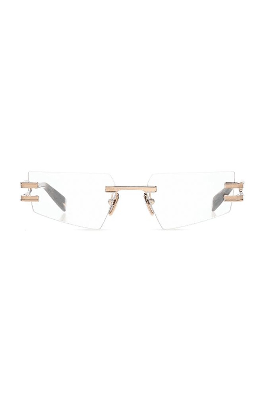 Frauen Balmain Brillen | Optical Glasses, Unisex, Gold