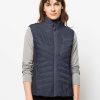 Frauen Jack Wolfskin Westen | Steppweste Jack Wolfskin Routeburn Pro Ins Vest W Gr. Xs (34), Grau (Graphite) Damen Westen Steppwesten