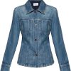 Frauen Ferragamo Jacken | Jeansjacke Salvatore Ferragamo