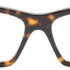 Frauen Saint Laurent Eyewear Brillen | Cat-Eye-Brille In Schildpattoptik - Braun