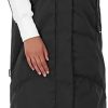 Frauen Alife And Kickin Westen | Alife And Kickin Juneak Longvest Damen Steppweste Moonless Xs