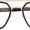 Frauen Dsquared2 Eyewear Brillen | Brille Mit Logo-Pragung - Schwarz