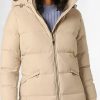 Frauen Tommy Hilfiger Jacken | Daunenjacke Damen, Beige