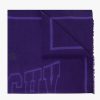 Frauen Givenchy Schals | Scarf With Logo, Womens, Purple