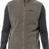 Frauen Jack Wolfskin Westen | Jack Wolfskin Waldsteig Fz Vest Men Fleeceweste Herren 3Xl Cold Coffee Cold Coffee