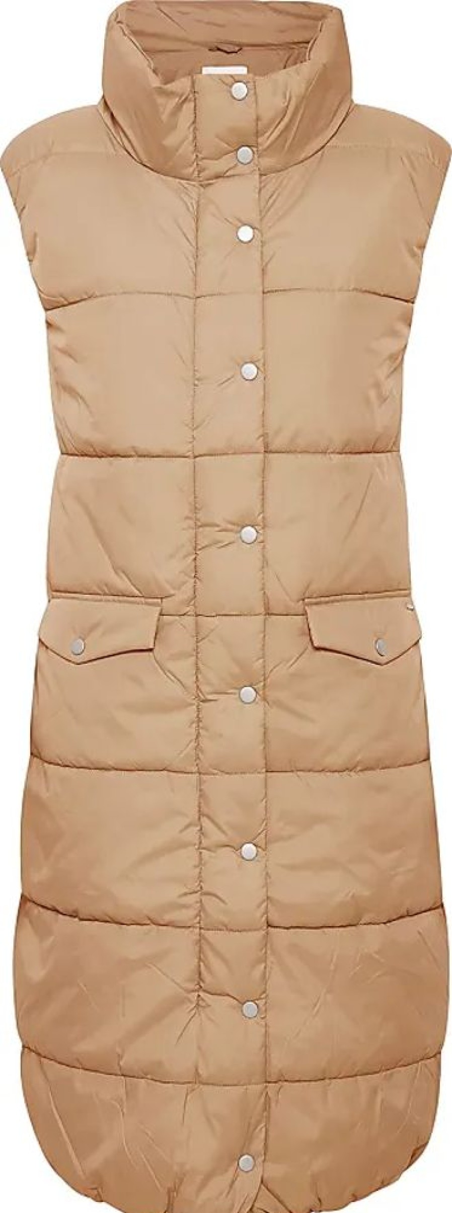 Frauen b.young Westen | Bybomina Waistcoat 2 - Steppweste - 20810086, Grose:40, Farbe:Tannin (171320)