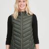 Frauen Fransa Westen | Steppweste Fransa Fransa Frbapadding 4 Outerwear Gr. Xxl, Grun (Hedge) Damen Westen Steppwesten