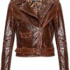 Frauen Dolce & Gabbana Jacken | Bikerjacke Dolce & Gabbana