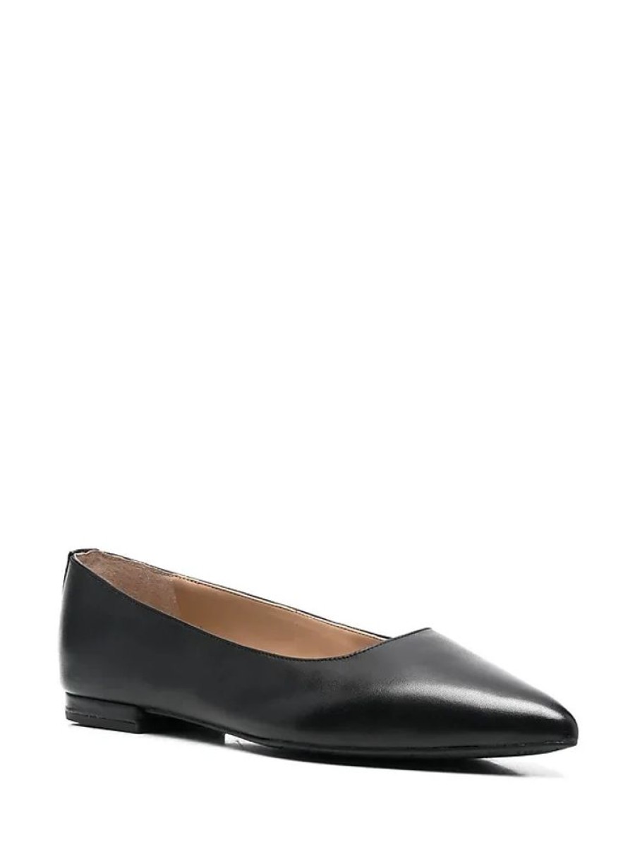 Frauen Lauren Ralph Lauren Ballerinas | Ballerinas Mit Spitzer Kappe - Schwarz