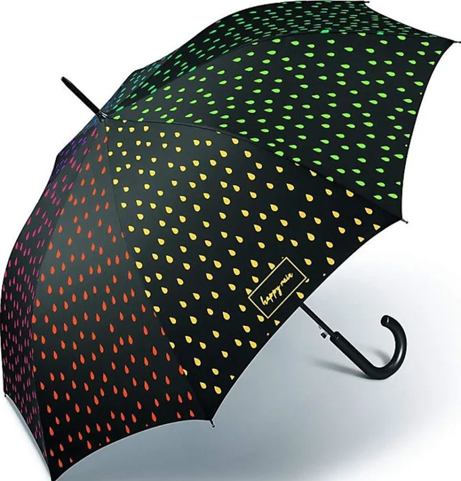 Frauen Happy Rain Regenschirme | Happy Rain Long Ac Waterreactive Automatik Regenschirm Umbrella Schirm 41100 Farbwechsel Bei Nasse