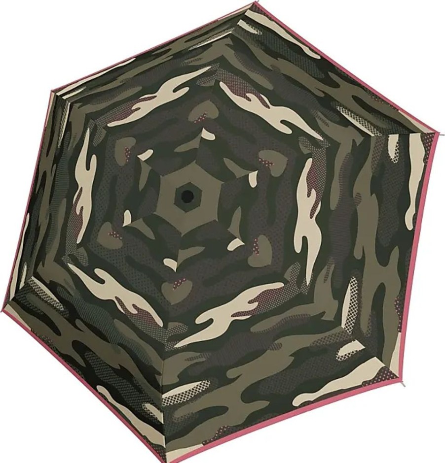 Frauen Doppler Regenschirme | Fiber Havanna Afterglow Camouflage