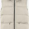 Frauen Ecoalf Westen | Marangualf Vest Kunstfaserweste Fur Damen | Beige