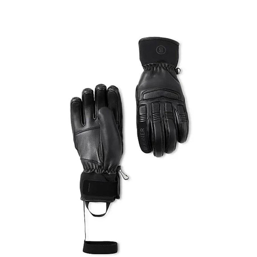 Frauen Bogner Handschuhe | Leder-Handschuhe Lidia Fur Damen - Schwarz