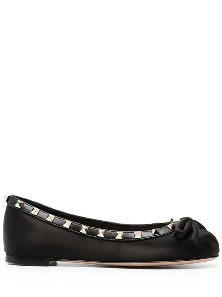 Frauen Valentino Garavani Ballerinas | Valentino Garavani Rockstud Ballerinas - Schwarz