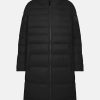 Frauen Derbe Mantel | Derbe Bigholm Damen Winterjacke Schwarz Gefuttert Black