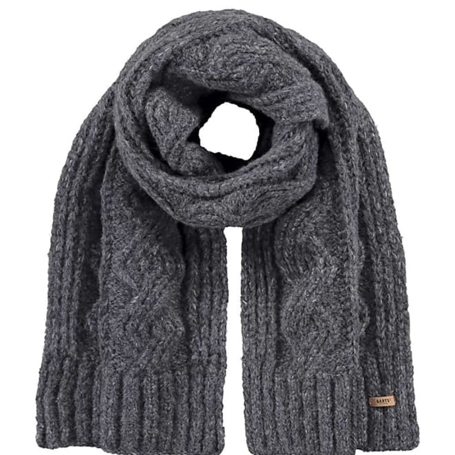 Frauen Barts Schals | Damen Farrah Scarf Winter-Schal, Holzkohle, Einheitsgrose