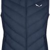 Frauen Salewa Westen | Fanes Sarner Rds Down Hybrid Vest Daunenweste Fur Damen | Blau