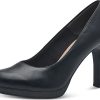 Frauen Tamaris Pumps | Damen Klassische Pumps, Frauen Absatzschuhe,Touchit-Fusbett,Abendschuhe,Court Shoes,Stockelschuhe,Hochzeitsschuhe,Black Matt,39 Eu