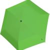 Frauen Knirps Regenschirme | Taschenregenschirm Knirps U.200 Ultra Light Duo, Green Grun (Duo Green) Regenschirme Taschenschirme